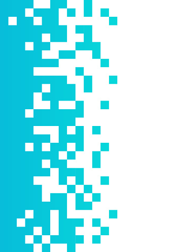 Pixel Dot Edge Pattern Divider Transition