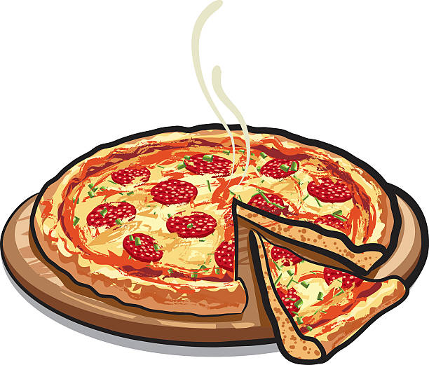 Royalty Free Pepperoni Pizza Clip Art Vector Images Royalty Free Pepperoni Pizza Clip Art Vector Images