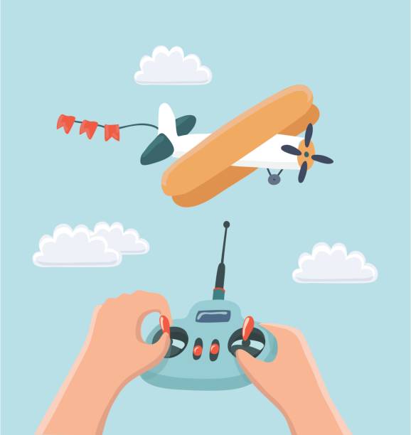 Best Remote Plane Illustrations, Royalty-Free Vector Graphics & Clip Art - iStock