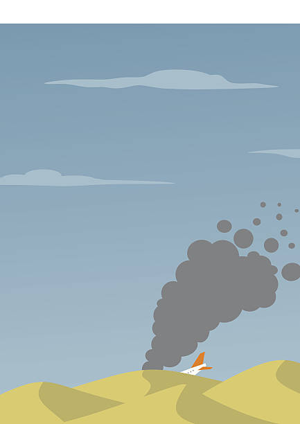 Royalty Free Plane Crash Clip Art, Vector Images & Illustrations - iStock