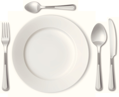 Plate and Cutlery