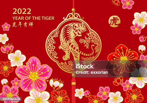 istock Plum Blossom of Tiger Year 1359065624
