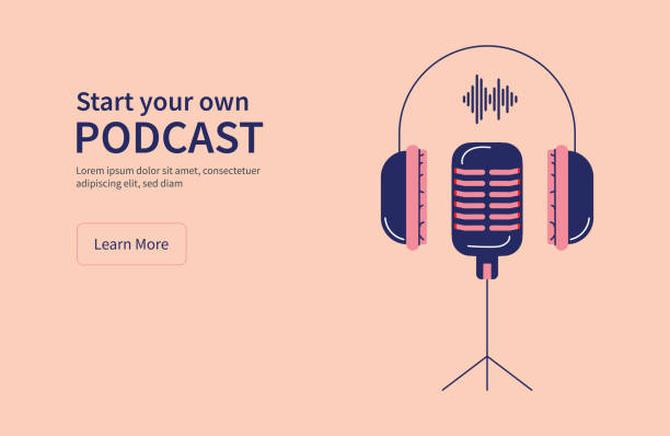 podcast advertisement - johnson & johnson 幅插畫檔、美工圖案、卡通及圖標