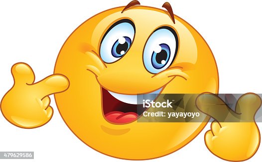 istock Pointing at himself emoticon. Pick me. 479629586