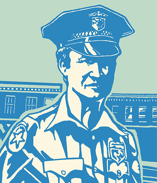 Policeman http://csaimages.com/images/istockprofile/csa_vector_dsp.jpg police hat stock illustrations