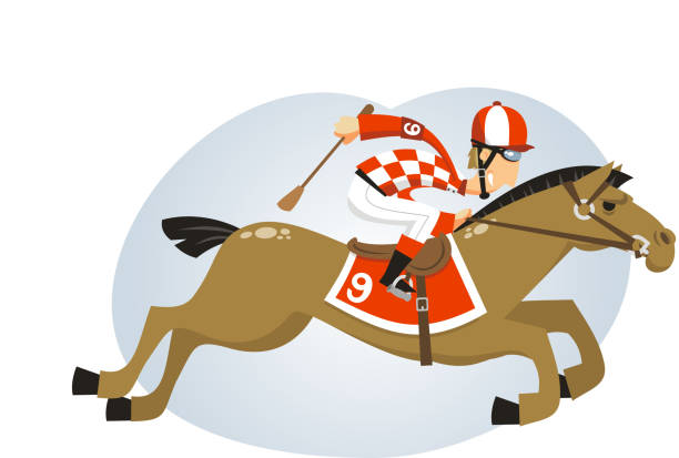 Horse Jockey Whip Illustrations, Royalty-Free Vector Graphics & Clip