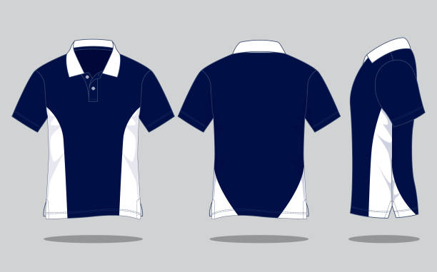 Navy Blue Polo Shirts Illustrations, Royalty-Free Vector Graphics ...