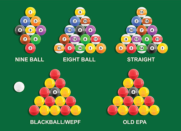 pool ball racks - 美式桌球 卓球 幅插畫檔、美工圖案、卡通及圖標