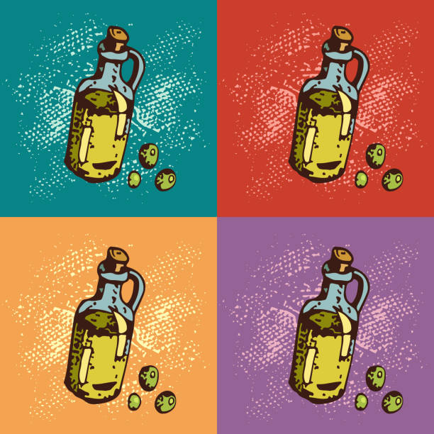 Best Cartoon Of The Vegetables Glass Bottle Decoration