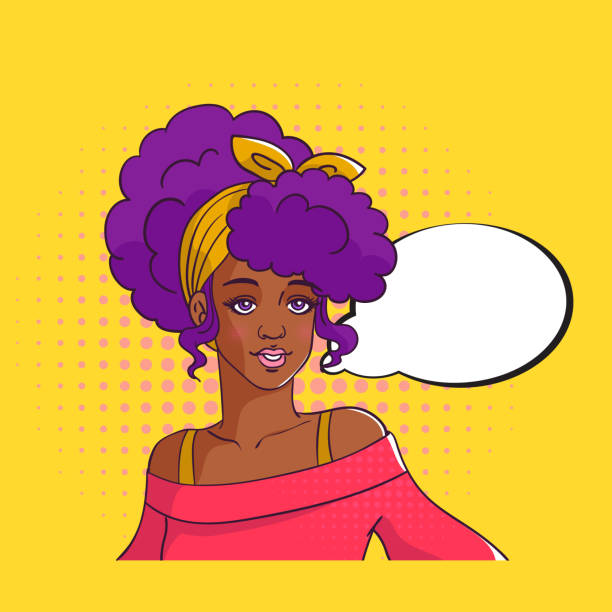 Best Cartoon Of The Dark Skinned Illustrations Royalty Free