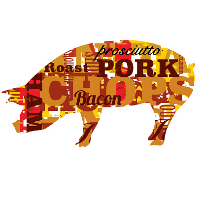 Pork and Pig Parts Graphic