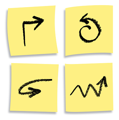Posting Notes Arrows