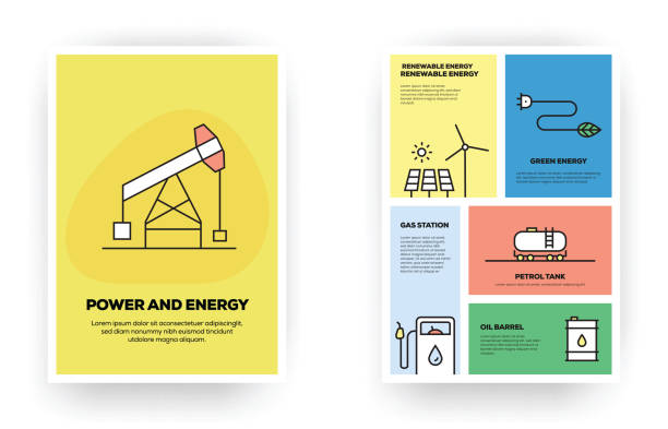ilustrações de stock, clip art, desenhos animados e ícones de power and energy related infographic - natural food infographics