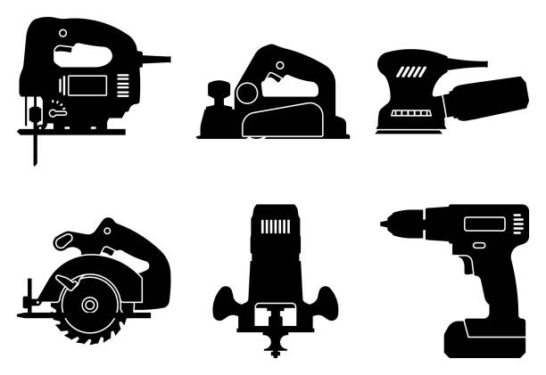 Hand Router Plane Illustrations, Royalty-Free Vector Graphics & Clip ...