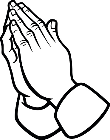 Praying Hands Illustration