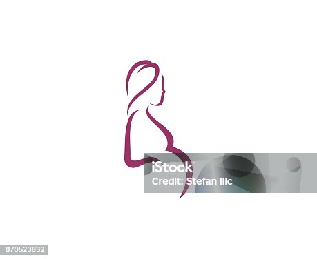 istock Pregnant icon 870523832