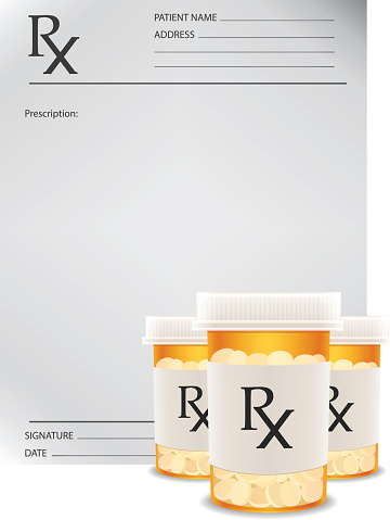 Prescription bottle and prescription