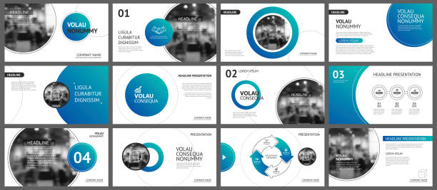 Presentation and slide layout background. Design blue gradient circle template. Use for business annual report, flyer, marketing, leaflet, advertising, brochure, modern style. Presentation and slide layout background. Design blue gradient circle template. Use for business annual report, flyer, marketing, leaflet, advertising, brochure, modern style. planning photos stock illustrations