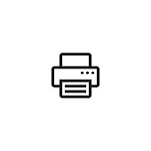 istock Printer icon. Vector 940189272