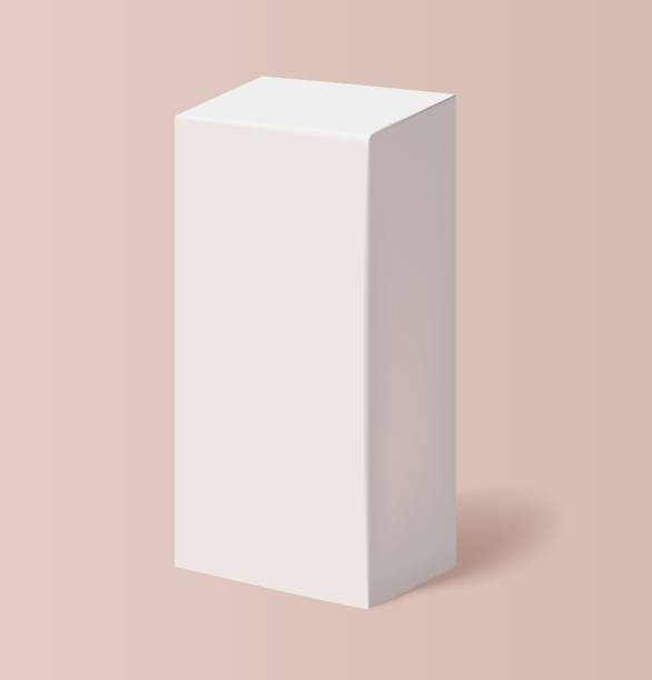 product box product box mockup template design rectangle stock illustrations