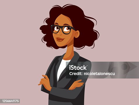 istock Professional Portrait of a Strong Business Woman 1256641175