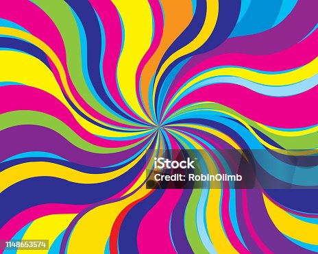 istock Psychedelic Twist Background 1148653574