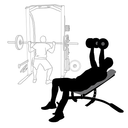 Pumping Iron Gym Workout