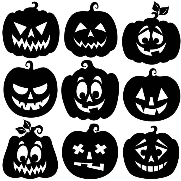 pumpkin clip art vector images  illustrations  istock