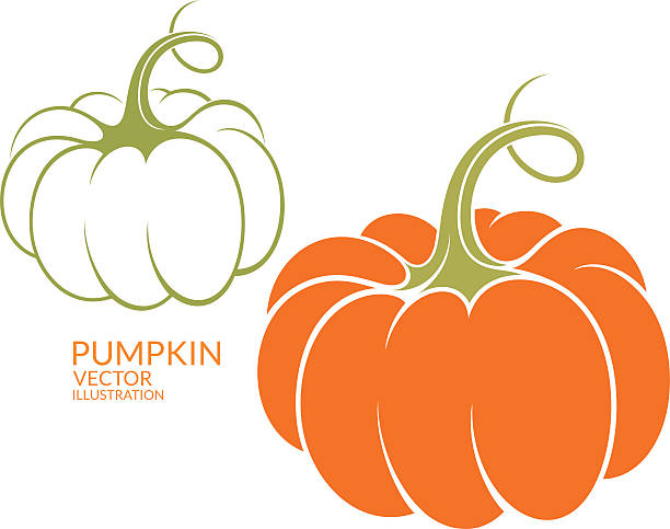 Pumpkin (EPS) + ZIP - alternate file (CDR)  autumn icons stock illustrations