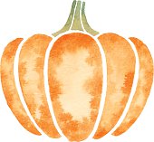Vector illustration of pumpkin.