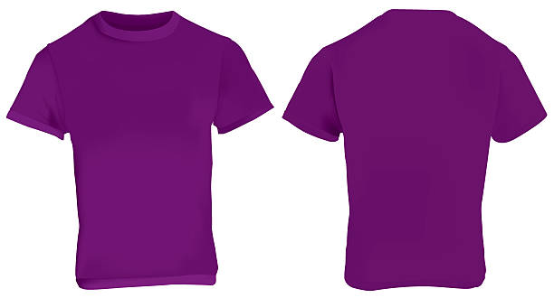 Purple Tee Stock Photos, Pictures & Royalty-Free Images - iStock