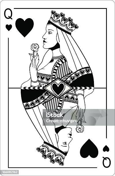 Queen Of Hearts Vector