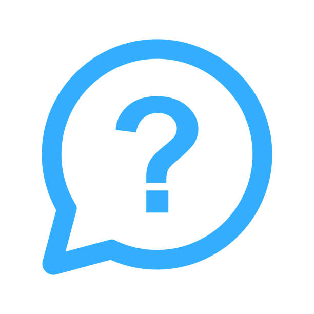 question icon, question mark question icon, question mark blue clipart stock illustrations