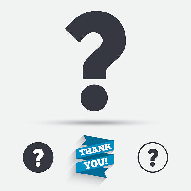 Thank You Any  Questions  Illustrations Royalty Free Vector 