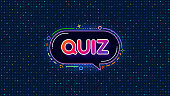 istock Quiz symbol, Contest, Question Answer game, Glittering Background, Speech bubble, Ask, Problem, Solution 1316129143