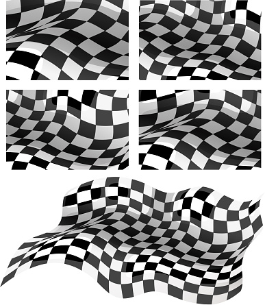 drawn of vector racing background set.This file has been used illustrator cs3 EPS10 version feature of multiply. vector
