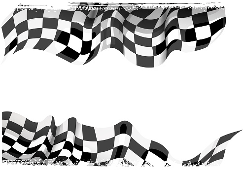drawn of vector blank racing banner.This file has been used illustrator cs3 EPS10 version feature of multiply. vector
