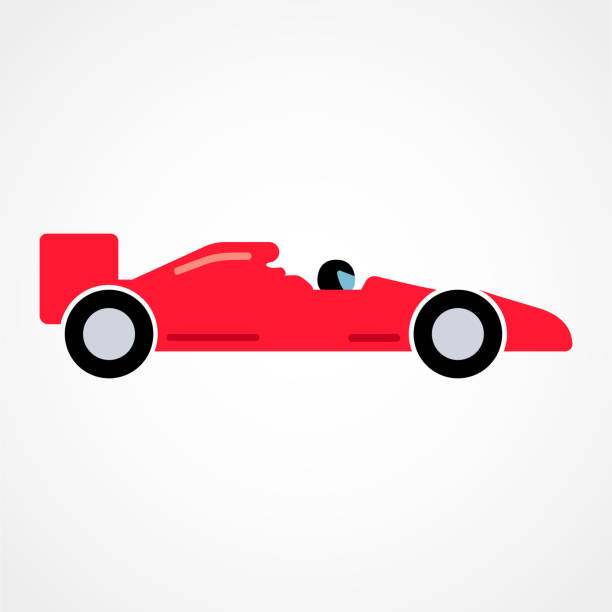 Racing car graphic design, Vector illustration Racing car graphic design, Vector illustration racecar stock illustrations