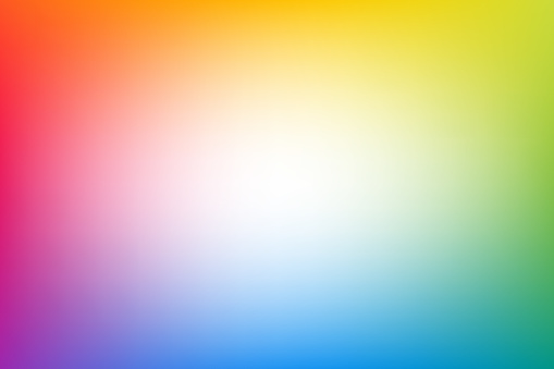 Rainbow blurred abstract vector background