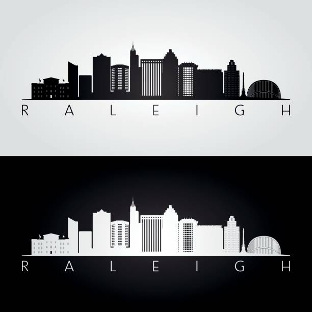 Royalty Free Raleigh North Carolina Clip Art Vector Royalty Free Raleigh North Carolina Clip Art Vector