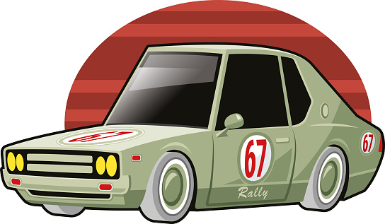 Rally car