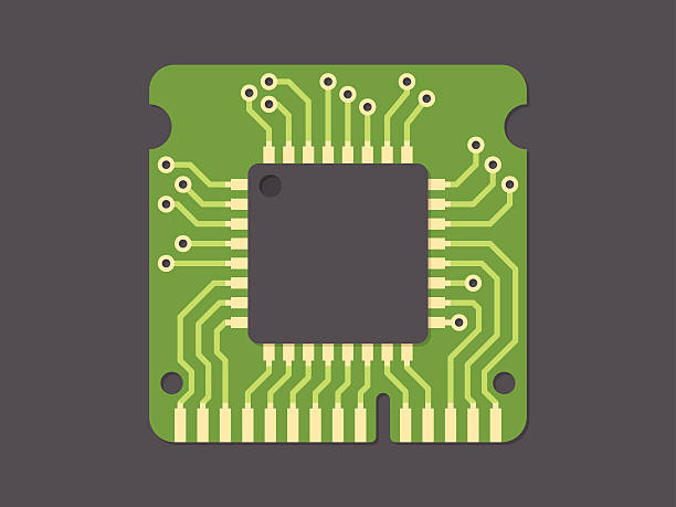 임의 액세스 메모리 - 컴퓨터 칩 stock illustrations