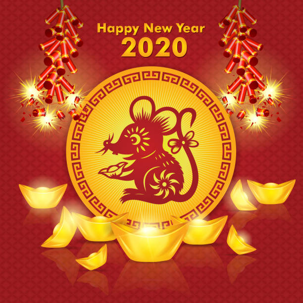 Rat Papercut, rat paper-cut, Year of the rat, 2020, happy new year, lunar new year, chinese new year
