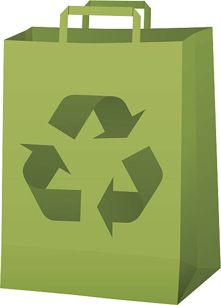 Reusable Grocery Bag Clip Art, Vector Images & Illustrations - iStock