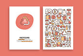 istock Recycling Related Design. Modern Vector Templates for Brochure, Cover, Flyer and Annual Report. 1205549479