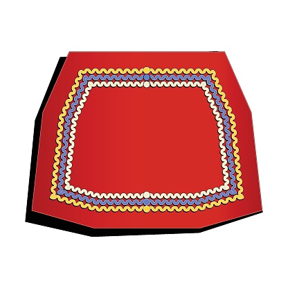 Red apron design