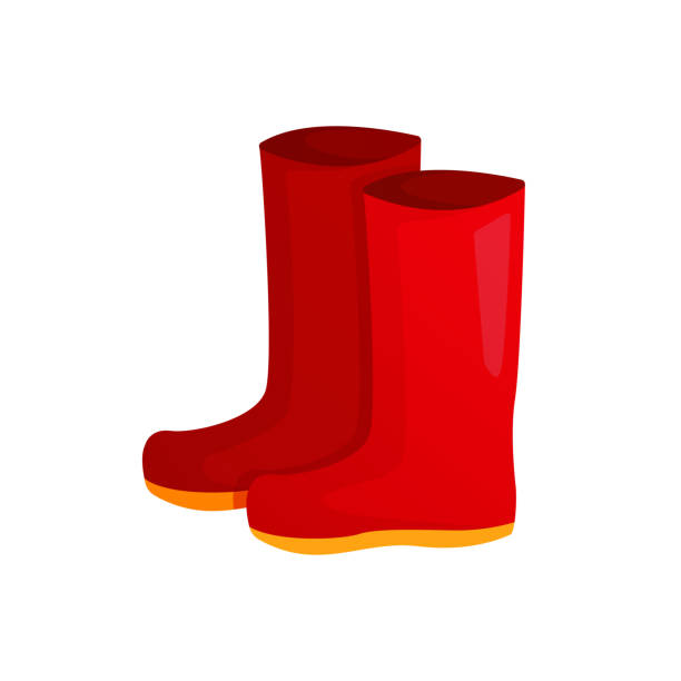 Red Rain Boots Illustrations, Royalty-Free Vector Graphics & Clip Art ...