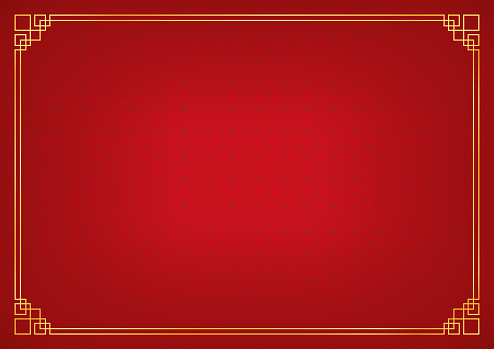 red circle pattern chinese abstract background
