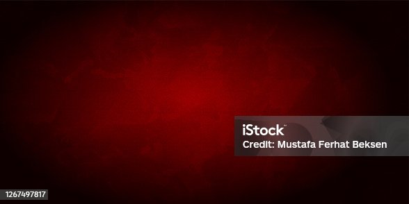 istock Red colored textured background 1267497817