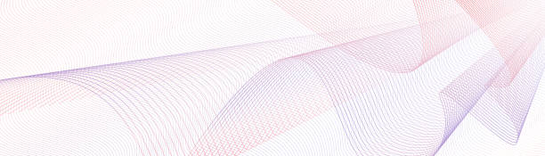 Red, purple draped veil on wavy subtle curves. Abstract vector cheque, ticket, banner, certificate template. Multicolored watermark pattern. Guilloche art line design. White background.  EPS10 illustration Red, purple draped veil on wavy subtle curves. Abstract vector cheque, ticket, banner, certificate template. Multicolored watermark pattern. Guilloche art line design. White background.  EPS10 illustration money background stock illustrations